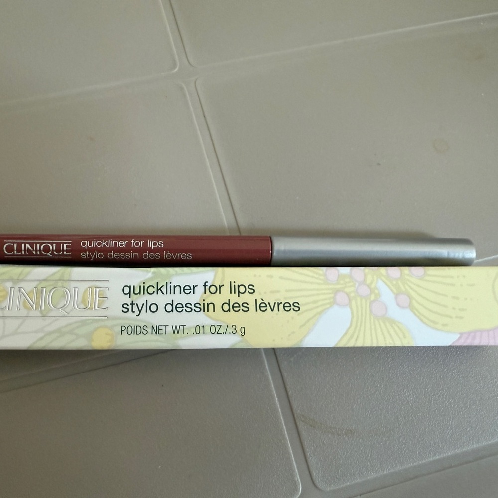 Clinique Quickliner for Lips New In Box .01 Oz Lip Liner 09 Honeystick Honey New